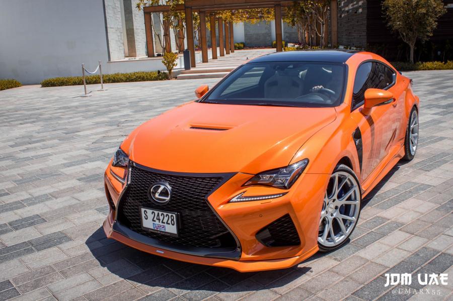  Lexus RC F on Vossen Wheels (VFS6) 2017 года  (фото 15 из 15)